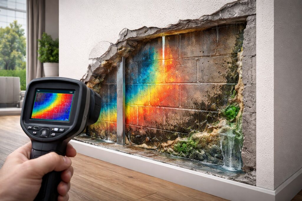 Betonarme Binalarda Gizli Nem Nasıl Anlaşılır?